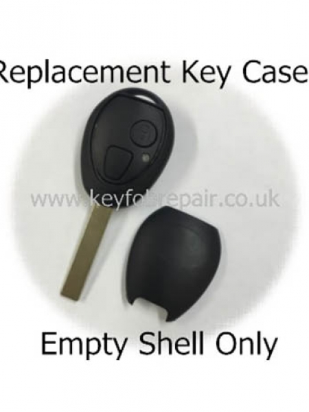  Bmw Rover Mini 2 Button Empty Key Case Shell